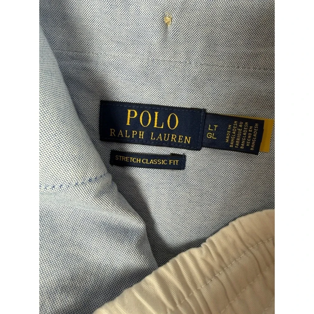 NWT Polo Ralph Lauren Elastic Waistband Pants Stretch Classic Fit Men's Lg. Tall